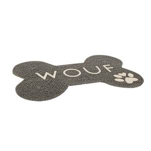 Tapis pour animaux Kochi gris 15 3/4 po x 23 5/8 po