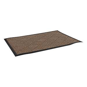 Tapis d'entrée caoutchouc naturel et noir 24 po x 36 po VERTUO