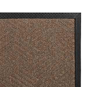 Tapis d'entrée caoutchouc naturel et noir 24 po x 36 po VERTUO