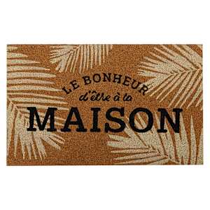 Tapis coco d'extérieur Le bonheur d'être à la maison 30 po x 20 po VERTUO