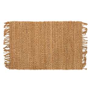 VERTUO Fringe Jute Interior Mat 2 ft. x 3 ft. Natural