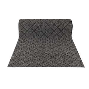 Damas Entrance Carpet Runner 48 in. Dark Grey Bulk