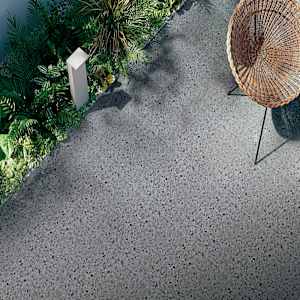 VERTUO Terrazzo Grigio Ceramic Tiles 11 3/4 in. x 11 3/4 in.