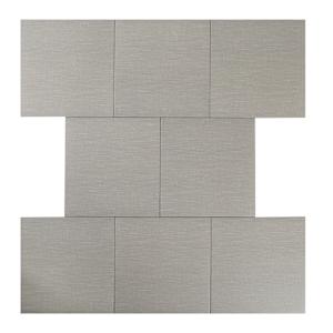 VERTUO Woven Fabric Ceramic Tiles 11 3/4 in. x 11 3/4 in.