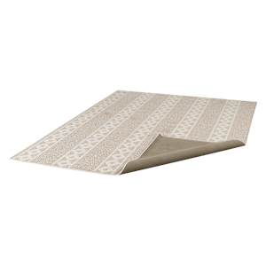 Tapis d'intérieur Florence carrés côte beige 5 pi x 6 pi