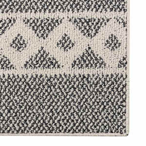 Florence Square Interior Rug 3 ft. x 6 ft. Grey Clay