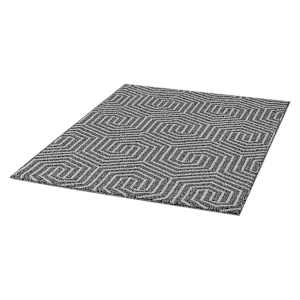 Gema Line Interior Rug 3 ft. x 4 ft. Brushed Iron