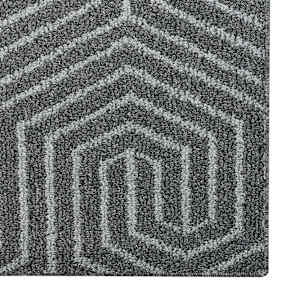 Gema Line Interior Rug 3 ft. x 4 ft. Brushed Iron