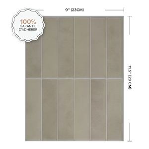 Morocco Tangier Peel&Stick Tiles 11 1/2 in. x 9 in. Pkg/4