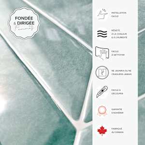 Taby Chevron Peel&Stick Tiles 11 7/16 in. x 9 in. Pkg/4
