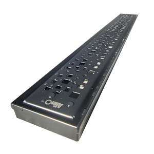 Drain linéaire 2-en-1, 30 po noir