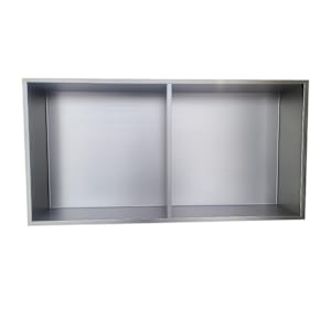 Stainless Steel Niche 12 in. x 24 in. Nickel