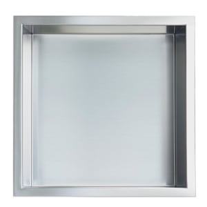 Stainless Steel Niche 12 in. x 12 in. Nickel