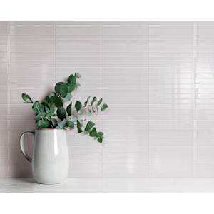 Cotton Glass Peel and Stick Tile 11 7/8 in. x 11 3/8 in.