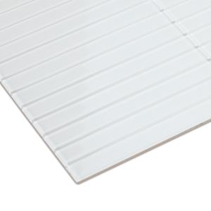 Cotton Glass Peel and Stick Tile 11 7/8 in. x 11 3/8 in.