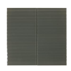 Bamboo Glass Peel and Stick Tile 11 7/8 in. x 11 3/8 in.
