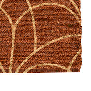 VERTUO Scarlet Patterned Rug 4 ft. x 5 ft. 5 in.