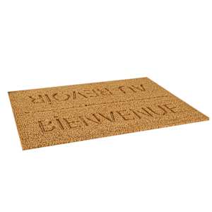 VERTUO Bienvenue Au revoir Coco Mat 30 in. x 20 in.