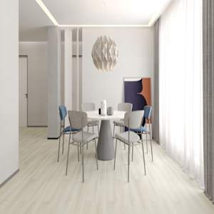 SPC Fume Cotton Vinyl Flooring