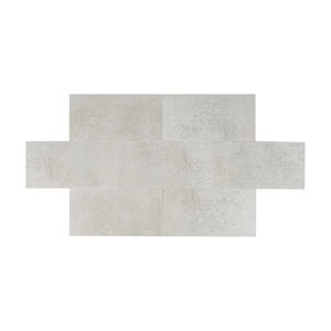 Carreaux de porcelaine rectifiés Concreto gris 12 po x 24 po