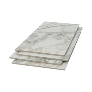 White Areti Rectified Porcelain Tiles