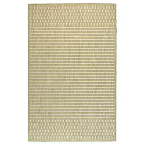 Tapis d'extérieur Cabana vert 5 pi 3 po x 7 pi