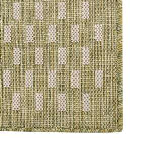 Tapis d'extérieur Cabana vert 5 pi 3 po x 7 pi