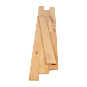 Plancher de bois franc en merisier blanc 3 1/4 po Naturel