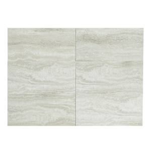 Travertina Floor Adhesive tiles 12 in. x 24 in. Pkg/6