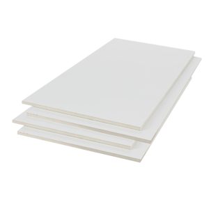 Carreaux de porcelaine rectifiés blanc 12 po x 24 po VERTUO