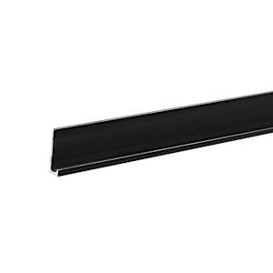 Moulure de finition carrée noire pour panneau mural Wall Impression 106 po