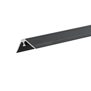 Moulure de coin intérieur noire pour panneau mural Wall Impression 106 po