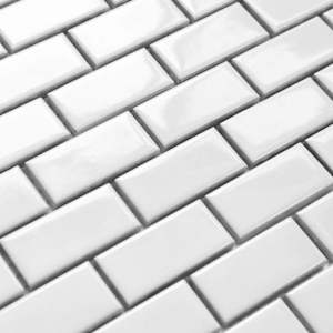 Mosaïque de céramique Nanouk 11 3/4 po x 11 3/4 po VERTUO