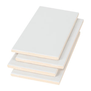Carreaux de céramique murale Maiolica Blanc 4 po x 10 po