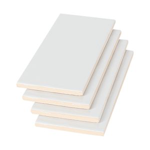 Carreaux de céramique murale Maiolica Blanc 4 po x 10 po