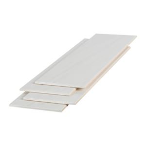 Carreaux de céramique murale Lassa Blanche 6 po x 18 po