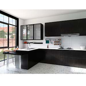 Mosaïque de porcelaine Réglettes 11 3/4 po x 11 5/8 po VERTUO