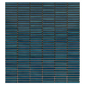 Mosaïque de céramique Réglettes 11 5/8 po x 11 3/4 po VERTUO