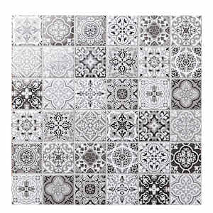 VERTUO Bizantin Porcelain Mosaic 12 in. x 12 in.