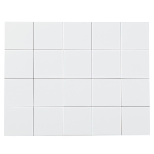 Glossy White Ceramic Tiles 5 7/8 in. x 5 7/8 in.