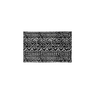 Tapis d'intérieur Ankara obscur 2 pi x 3 pi