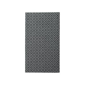 Tapis d'intérieur Harlow fer brossé 3 pi x 5 pi
