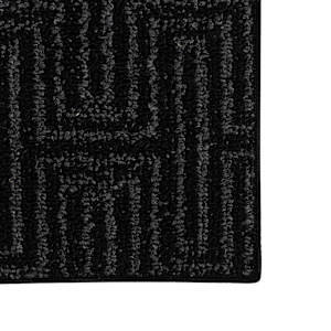Tapis d'intérieur Warren charbon noir 3 pi x 6 pi