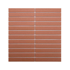 VERTUO Terracotta Porcelain Mosaic 11 3/4 in. x 11 5/8 in.