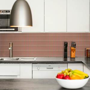 VERTUO Terracotta Porcelain Mosaic 11 3/4 in. x 11 5/8 in.
