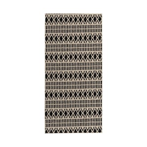 Tapis d'intérieur Aztec jute sombre 3 pi x 6 pi