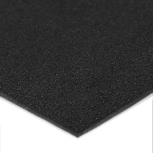 Tapis d'intérieur et d'extérieur antidérapant noir 3 pi x 4 pi
