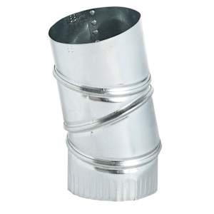 Galvanized Adjustable Elbow 4 in.