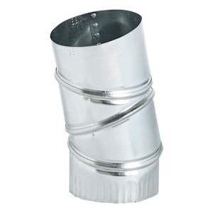 Galvanized Adjustable Elbow 5 in.