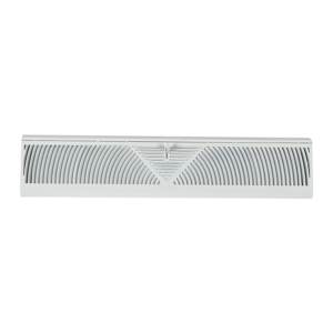 Diffuseur-plinthe à air chaud 24 po